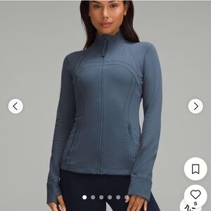 lululemon athletica Slate Blue Full-Zip Jacket